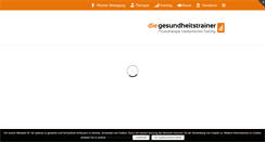 Desktop Screenshot of die-gesundheitstrainer.de